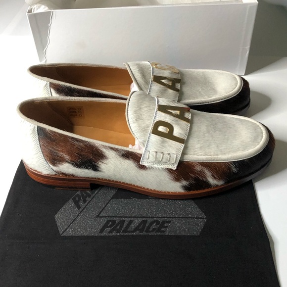 Palace Men 10.5 Faux Pony Loafer Shoes w/ Dustbag main image 6